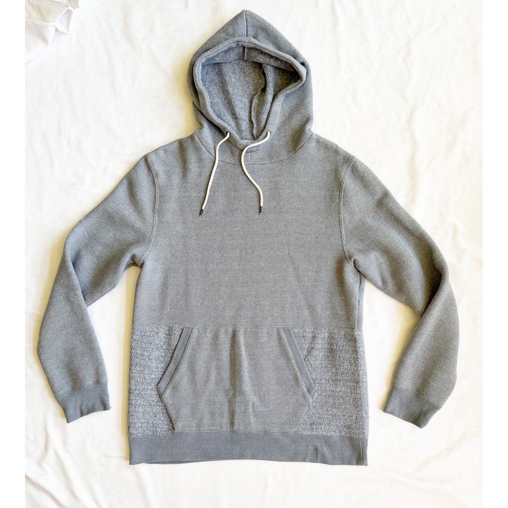 BKE Buckle Womens Gray/Blue  Hoodie Size L